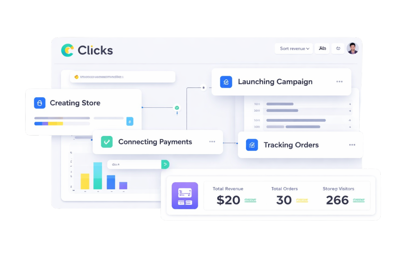 Clicks Dashboard